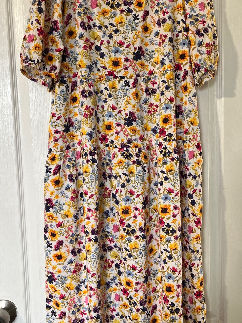 Old Navy Floral Maxi Dress with pockets